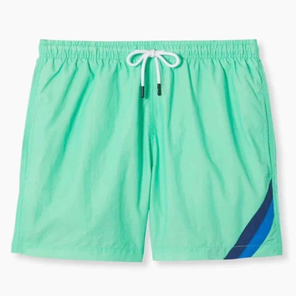 Solid & Striped The Classic Swim Shorts Seafoam